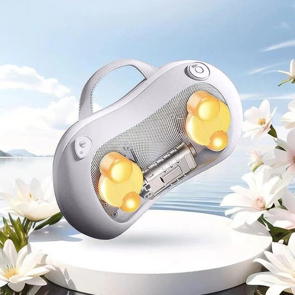 SVRCK Heated Deep Tissue Neck and Back Massage Pillow for