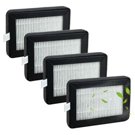 FUKANG Special Replaceable Filter for Smokeless Ashtray-VS070（4 pack）