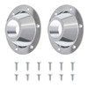 JYINCPED 2-Pack RV Table Base Mount,Camper Aluminum RV Pedestal Table