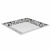 GET ML-90-SO Melamine Break-Resistant Square Dinner Plate, 12", Soho