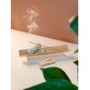 Incense Burner Stick Holder with 2 Holes, Aluminum Alloy Ash