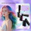 BEUKING Temporary Color Hair Dyeing Comb, Disposable Folding Hair Dye