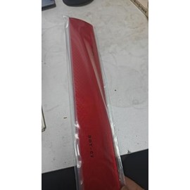 FUTYA Reflective Safety Tape Stickers | Diamond Grade | Red | 2″ x 12″ | 10-Pack | Safety Warning Tape for Helmets, Cars,Mailboxes & More