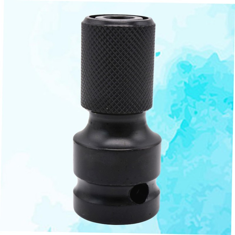 TEHAUX 1/2' to 1/4' Drill Converter Impact Driver Chuck Adapter