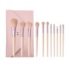 Derpilo Makeup Brushes, Set of 11, Includes Makeup Pouch, Popular,