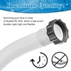 1.5in Diameter 59in Long Accessory Pool Pump Replacement Hose Filter