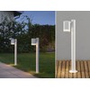 Set of 2 Aluminium Path Light Modena White, GU10, Height