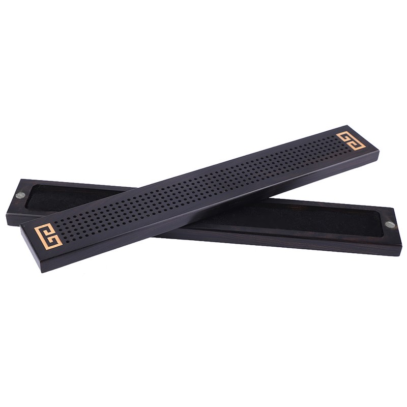 Ebony Line Incense Wood Incense Burner Buddhist Utensil Lying Incense