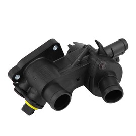 KIMISS Cooling Water Outlet Thermostat for Car Engine Coolant Thermostat + Housing for 1.0 1.4 1.6 032121111N