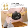 ULTECHNOVO Set of 4 Pot Lid Gloves Heat-Resistant Kitchen Oven