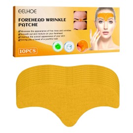 Parches Antiarrugas Frente Entrecejo Suaviza Colágeno 10 Pz