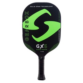Gearbox GX5 Power 7.8oz 3-5/8in Carbon Fiber Green Pickleball Paddle
