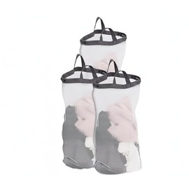 NOSTHEART Laundry Bag,Divided Dirty Clothes Hamper for Bedroom,Laundry and Toys, Dark Grey