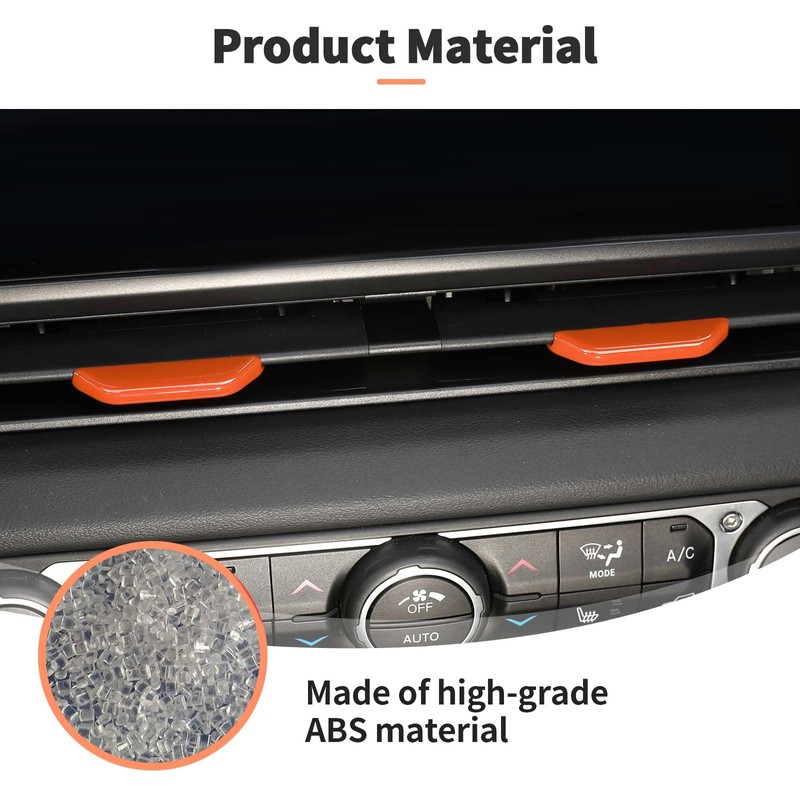 JWWY for Jeep JL Vent Air Outlet Adjustment Cover Trim