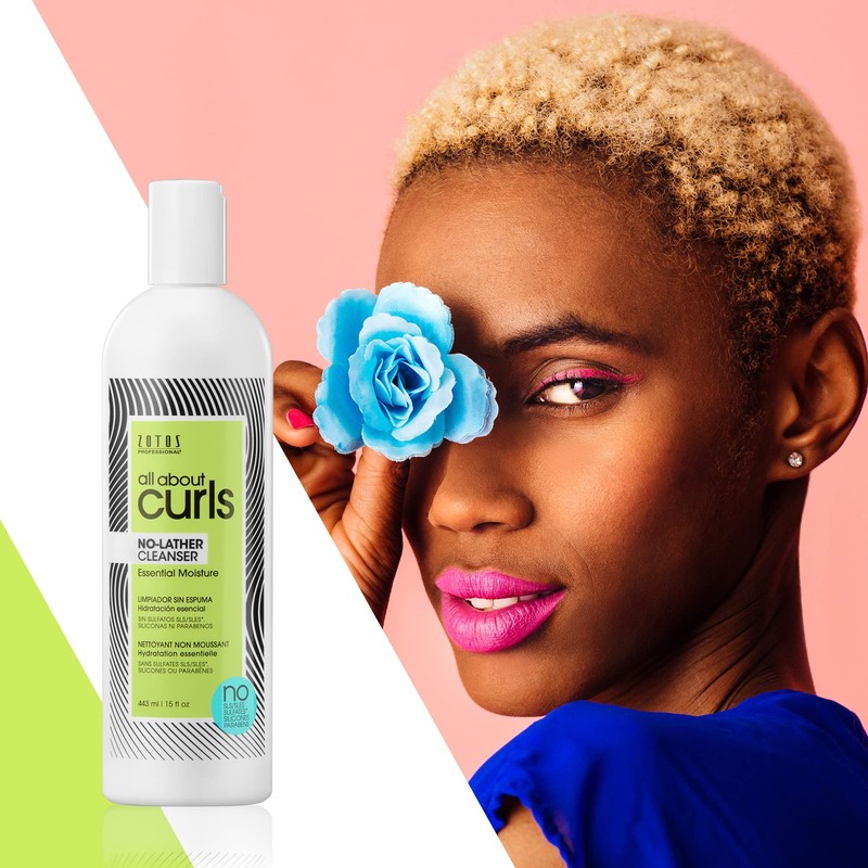 All About Curls No Lather Cleanser Free from SLS SLES