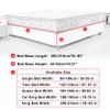 DUJUIKE Velvet Bed Frame Cover, Bed Base Wrap Cover, Alternative