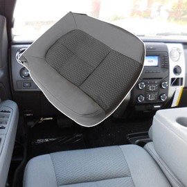 AOUTTUOA Driver Side Bottom Seat Cover Gray Fit for Ford F250 F350 F450 F550 XL XLT 2011 2012 2013 2014 2015 2016