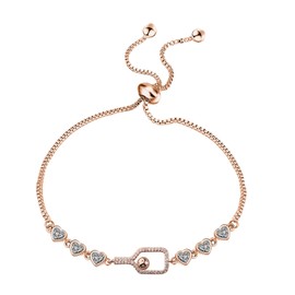 FEELMEM Pickleball Bracelet - Yellow Copper Chain Bracelet - Pickleball Gifts