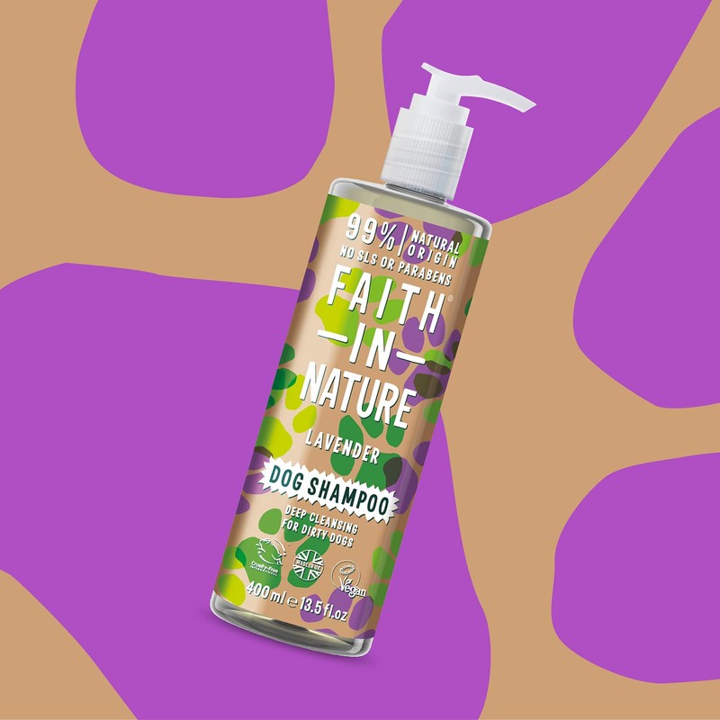 Faith in Nature Lavender Dog Shampoo, 400ml