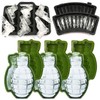 MoldFun 3D Grenade Ice Ball Molds & Pistol Gun +