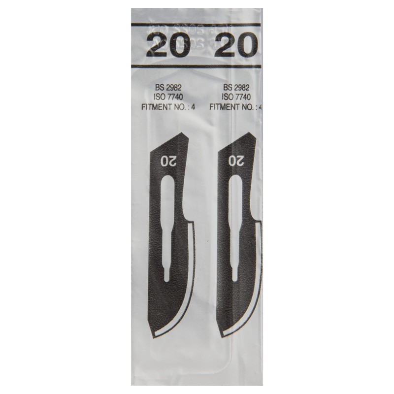 Shehadeh - Pack of 100 Sterile Scalpel Blades Figure 20
