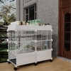 STILLCOVE Small Guinea Pig Cages Indoor, C&C Chinchilla Rat Cage
