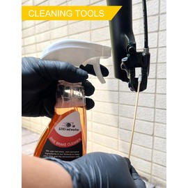 Ultrafashs Bike Brake Bleed and Cleaning Kit for Shimano Hydraulic Disc Brakes,Suitable for Mountain,Road Bicycle,with Brake Pads.Bike Brake Cleaner(10oz), Mineral Oil(2oz)
