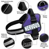 Doggie Stylz Dog Harness with Removable Patches and Reflective Trim.