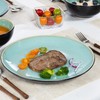 Plates and Bowls Sets for 4 - CJDC-QUELO 16-Piece Stoneware