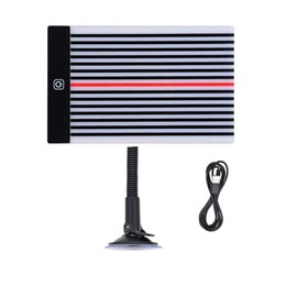 GS Car Paintless Dent Fix Tools LED Stripe Light Line Board Find Dent Reflector Dent Removal Repair Tool Highlighted Lamp with Adjustment Holder and USB Line Power Button Dimmable Car Dent Reflector
