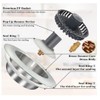 2 Pack 304Sink Drain Strainer - Sink Stopper, 3-in-1 Kitchen