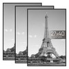 upsimples 27x40 in Poster Frame Black 3 Pack, Scratch-Proof Picture