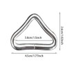 Trampoline Triangle Buckle, 10pcs Triangle Rings, High Strength Metal for