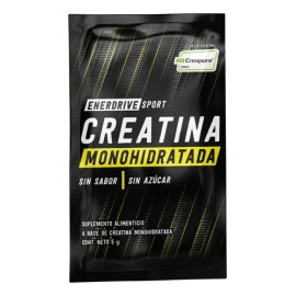Creatina Monohidratada Creapure Enerdrive Multipack 20 Sobres 5g Sin Sabor                                                                            