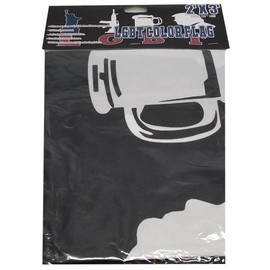 Liberty Guns Beer Trump LBGT Black 100D Premium Quality Heavy Duty Fade Resistant Woven Poly Nylon 2x3 2'x3' Flag Banner Grommets
