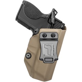 Tulster IWB Profile Holster in Right Hand fits: Smith & Wesson CSX | Inside The Waistband Appendix Concealed Carry Kydex Holster