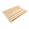 BIUDECO Bamboo Mat Sauna Seat Spa Bench Insulation and Comfort