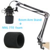 MXL 770 990 Microphone Stand with Pop Filter - Mic