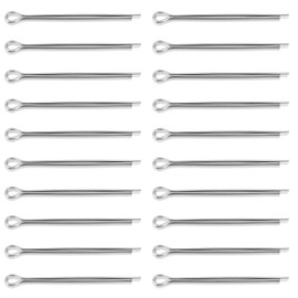 Briny River 20pcs 4x50mm Marine Propeller Nut Cotter Pins 304 Stainless Steel Compatible with Yamaha F150 F200 F300