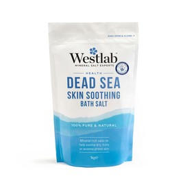 Westlab Dead Sea Salt Stand Up Resealable Pouch 1Kg by Westlab