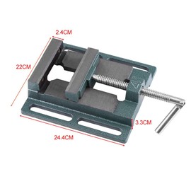 Ejoyous Drill Press Vise, Industrial Heavy Duty 6 Opening Size Drill Press Vice, Stable Milling Drilling Clamp Machine Vise Tool