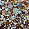 Acrylic Beads Mix(16mm)-Beading making-Bead Assortmens-DIY:_Milk Coffee_150ml