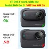 iDaPro [2+2 Pack] Lens Screen Protector for Insta360 GO 3