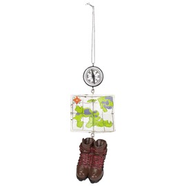 Ganz Hiking Dangle Christmas Tree Ornament 4.7 Inch Multicolor