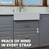 Child Safety Strap Locks (8 Pack) Baby Proof Cabinets, Drawers,