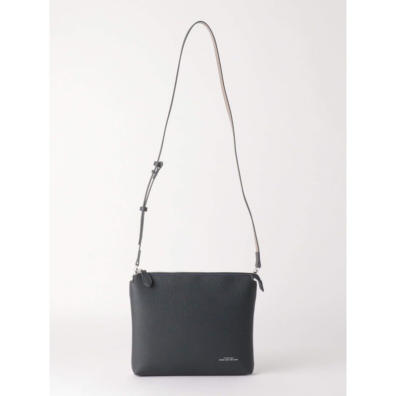 United Arrows Green Label Relaxing CIBO Leather-Like 2WAY Shoulder Clutch