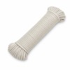 Natural Cotton Washing Line Rope 25m x 5.5mm, Braided Clothes