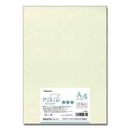 Nagatoya Shoten Design Paper, P@LETTE [Palette] A4 Feather Waltz Wakasa, 20 Sheets Na-639