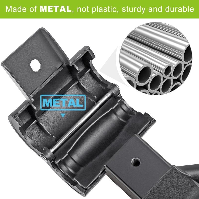 SELEWARE Versatile Steel Dumbbell to Kettlebell Converter Handle, Non-Slip Ergonomic
