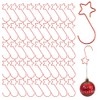 ZDQC Pack of 60 Christmas Hooks, S-Shaped Hooks, Hooks for